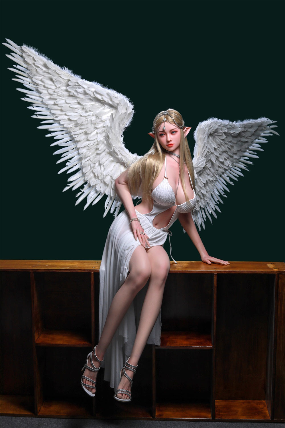 Tiffany - Serene Enthraller, 168cm Silicone Head TPE Body Big Breast Adult Sex Doll